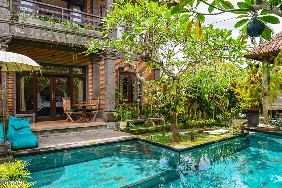 プライベートホテルで癒す